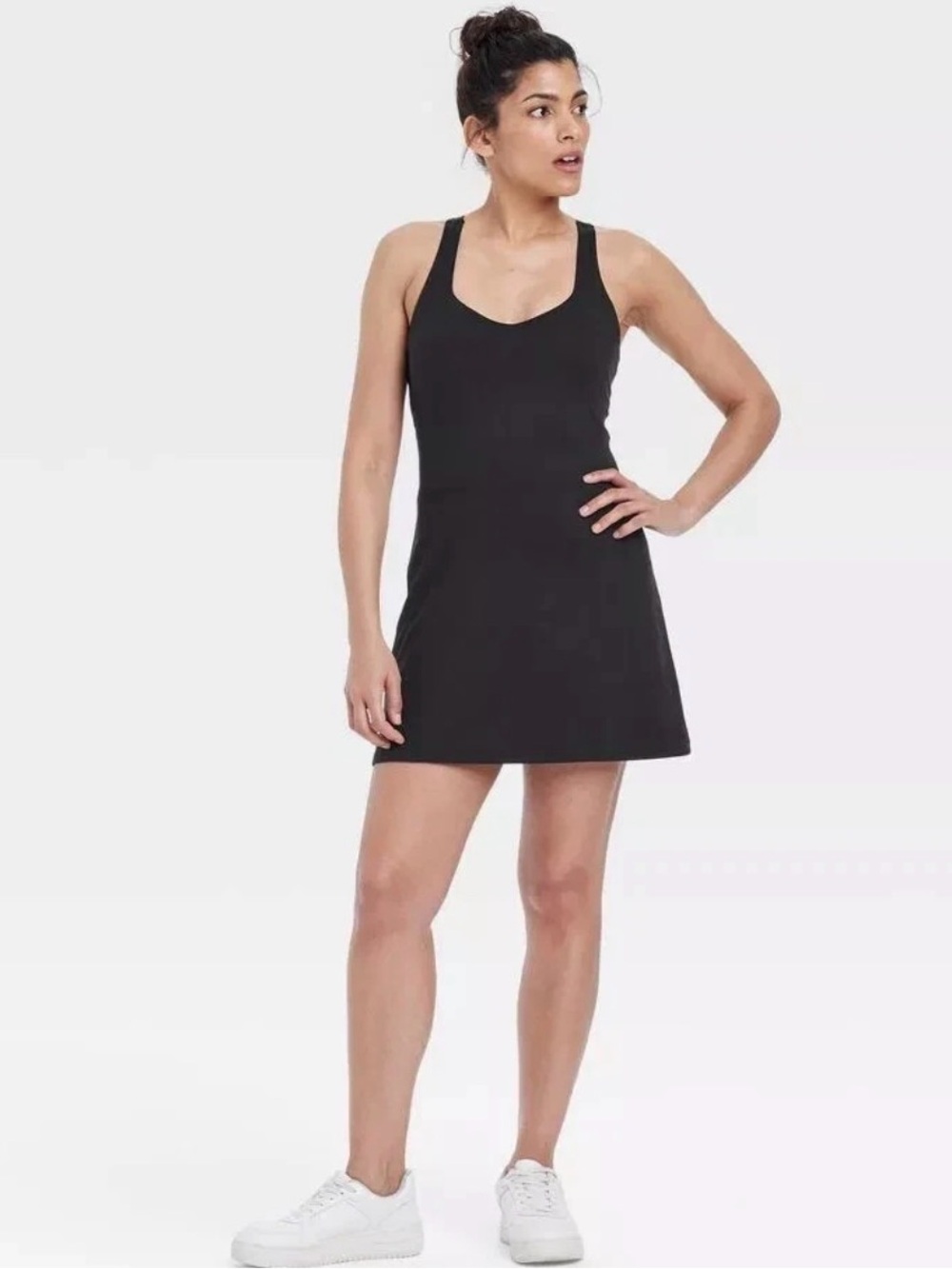 All-In-Motion Women's Black Knit Halter Active Dress. Size S. NWOT! - Picture 9 of 11